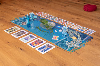Ein Highlight: Die jährliche TAROT-Ausbildung mit Bernhard Huber und Lisa Kutmon
