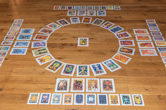 Ein Highlight: Die jährliche TAROT-Ausbildung mit Bernhard Huber und Lisa Kutmon
