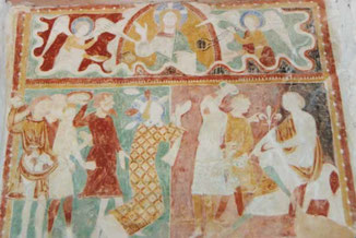 Atelier Guilloud  Fresque du 12ème siècle