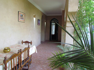  arcades de  la chambre d'hôtes paprika, maison d'hôtes, Riad le Jardin des Epices, hôtel à Taroudant, Maroc