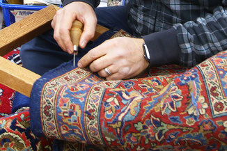 ペルシャ絨毯メンテナンス