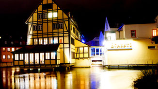 Restaurant Eckerts Bamberg - Über dem Wasser - Außenansicht - fairani