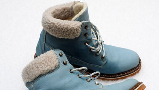 Tierische Mode - Blutige Mode - Mit Wolle gefütterte Winterschuhe - fairani