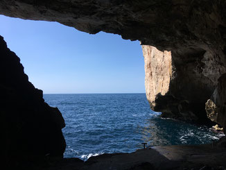 Eingang zur Grotte