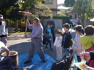 餅つき大会