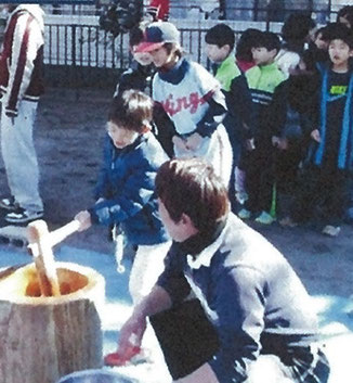 餅つき大会