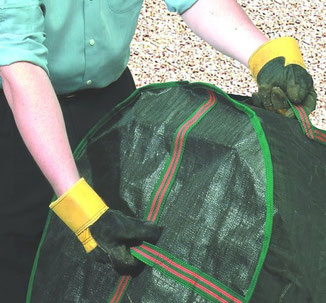 Bosemere Gartensack - extrem stabil und mit Griffbändern zur besseren Handhabung