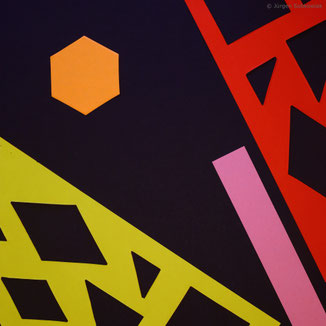 Jürgen Sobkowiak, Papier-Arrangements, Pop Art, Minimalismus
