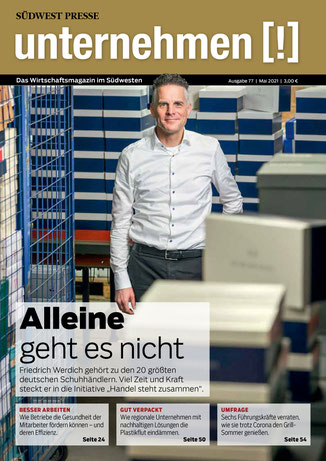 unternehmen Magazin Titel Ausgabe 76