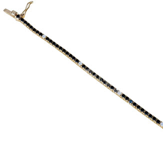 bracciale tennis oro