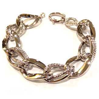 bracciale in oro bianco 18 kt donna gr. 10.60