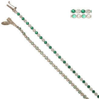 bracciale oro tennis