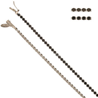 bracciale oro tennis