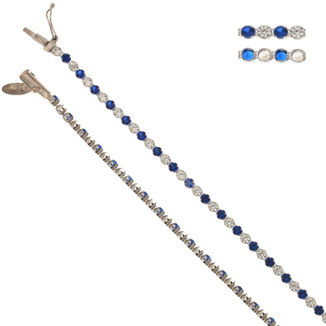 bracciale tennis oro