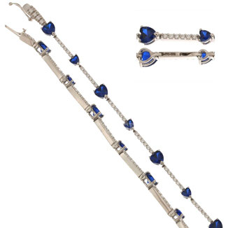 bracciale tennis oro