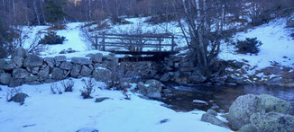 Pont sobrel riu Campcardós