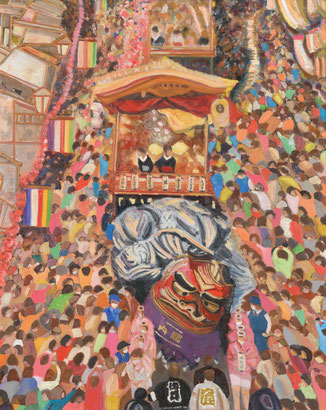 第69回一陽展　鼓舞