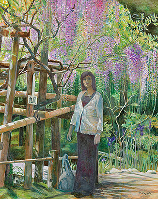 第71回一陽展 万葉の藤を想う