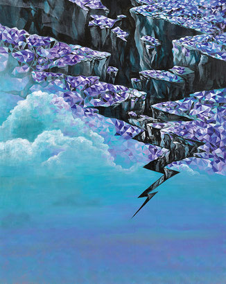 第71回一陽展　霹靂