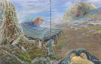 第71回一陽展　幻想(シュメール紀)