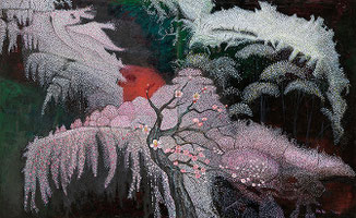 第71回一陽展　満開の梅花