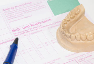 HKP Heil und Kostenplan für Veneers Zahnarzt Pilsl Garmisch ©  O.K.  fotolia.com