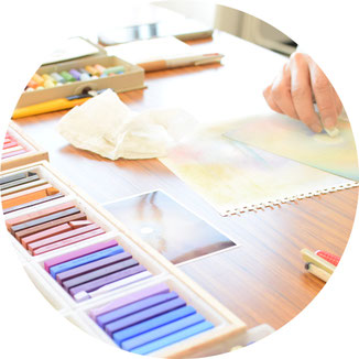 水彩絵の具　絵画教室