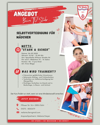 Selbstverteidigung für Mädchen