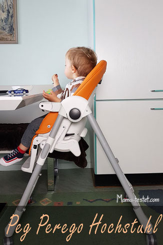 PEG PEREGO HOCHSTUHL TEST (PRIMA PAPPA FOLLOW ME): HOCHSTUHL MIT LIEGEFUNKTION IM TEST