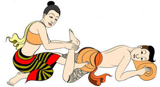 Symbolbild Thai Massage Steyr Beine
