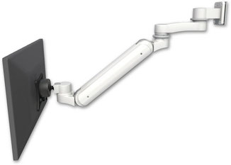 ASUL182iBV-W5-AS1｜医療用ウォールチャネル取付モニターアーム（吊り下げ対応）