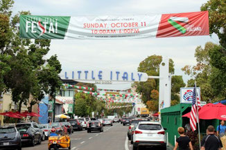 Litte Italy, San Diego, Kalifornien, USA, Die Traumreiser