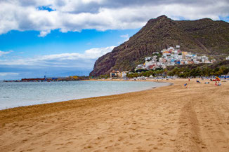 Teneriffa, Kanarische Inseln, Die Traumreiser, Strand Las Teresitas
