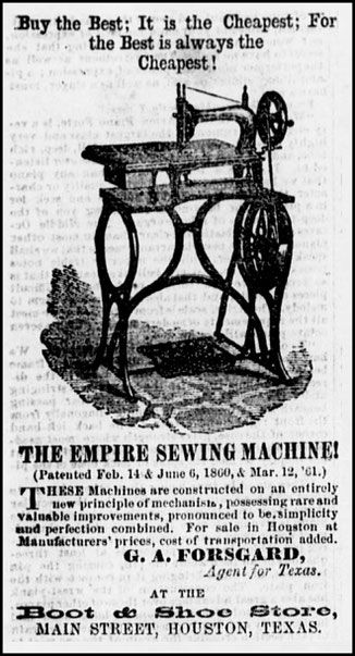 1867 Boot & Shoe No. 4 Machine