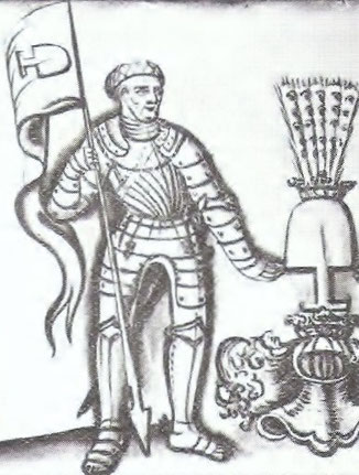 WOLFGANG VON GRABEN (1465-1521), BURGGRAF AUF SALDENHOFEN, HERR VON GRABEN, RADKERSBURG, MARBURG, KORNBERG ENZ - ANGENOMMENER STAMMHERR DER GRAEFFSCHEN FAMILIEN