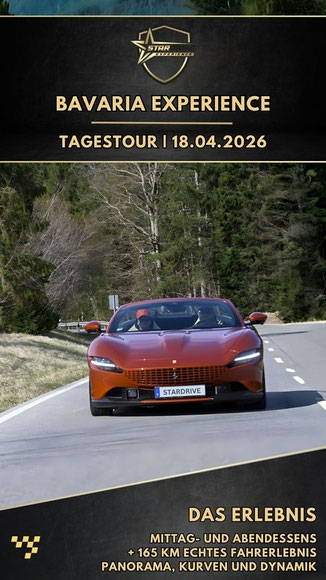 Stardrive Experience Sportwagenreisen