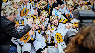 Eishockey-Mannschaft Skellefteå AIK.