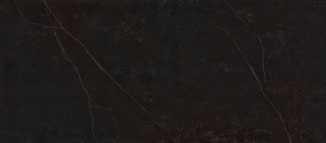 Dekton Kelya, évoquant l'élégance intemporelle du marbre noir. Ses veines blanches contrastées apportent une touche de sophistication et de modernité.