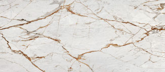 Dekton Réverie, évoquant la douceur d'un ciel étoilé. Ses veines argentées scintillantes sur un fond bleu nuit créent une atmosphère à la fois élégante et mystérieuse.