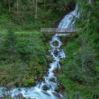 Oostenrijk | Vorarlberg | Silbertal | Teufelsbach Wasserfall