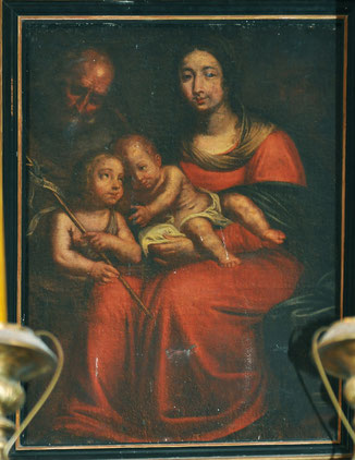 Olmeta di Capi Corsu - Sainte Famille avec le petit Saint Jean - 17è