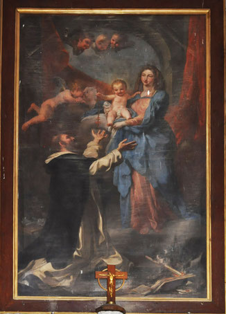 Santo Pietro di Tenda - Donation du Rosaire à Saint Dominique 