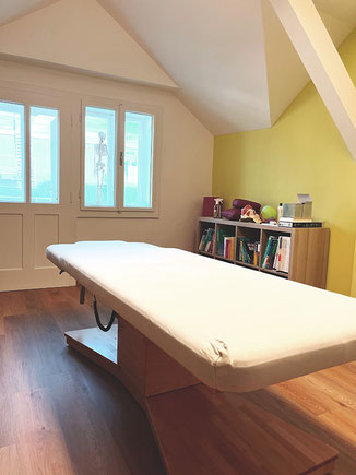 Praxisraum im Dachgeschoß
