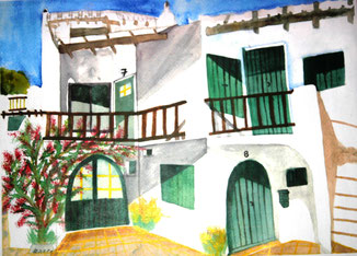 30.04.2014 Menorca- Dorf Binibequer Vell