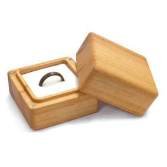 ringschatulle hochzeit holz Kirsche, Ringetui