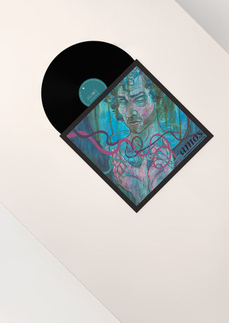 Amos - LP Cover, Graphic Design and Illustration, 2011