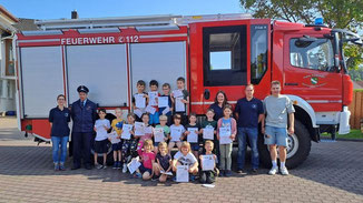 Löschtiger · Foto→ Feuerwehr Landenhausen