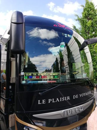 Bus der Städtepartnerschaft Esslingen Vienne