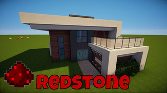 minecraft modern redstone house download 