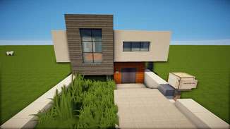 minecraft modern house download 